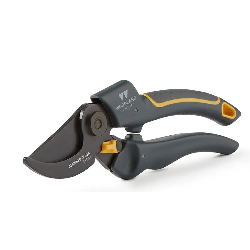 Woodland Tools Co Compact Duralight 05-2002-100 Pruner, 5/8 in Cutting Capacity, Carbon Steel Blade, Steel Blade