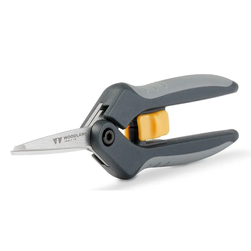Woodland Tools Co Nano-Tip 01-1002-100 Heavy-Duty Snip, Stainless Steel Blade, Precision Blade, 6.2 in OAL