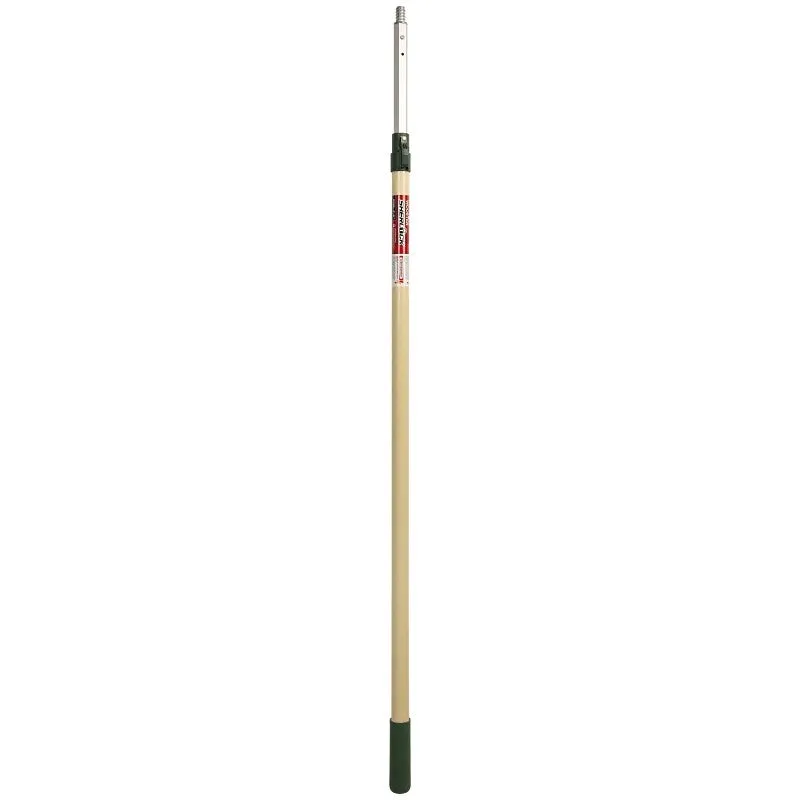 Wooster R055 Extension Pole, 4 to 8 ft L, Aluminum/Fiberglass