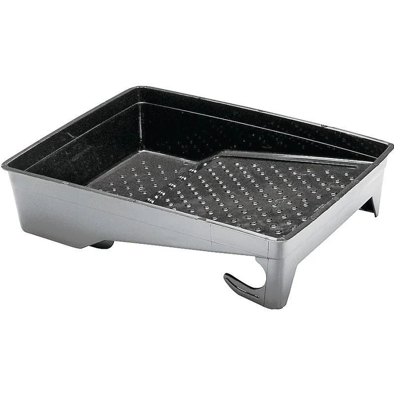 Wooster R404-11 Paint Tray, 14-1/2 in L, 11 in W, 2 qt, Polypropylene, Black (Pack of 12)