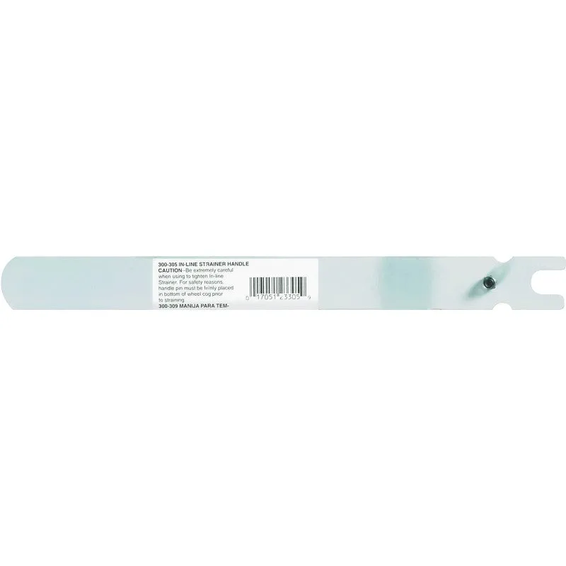 Zareba Fi-Shock 300-305 Strainer Handle, In-Line, Steel