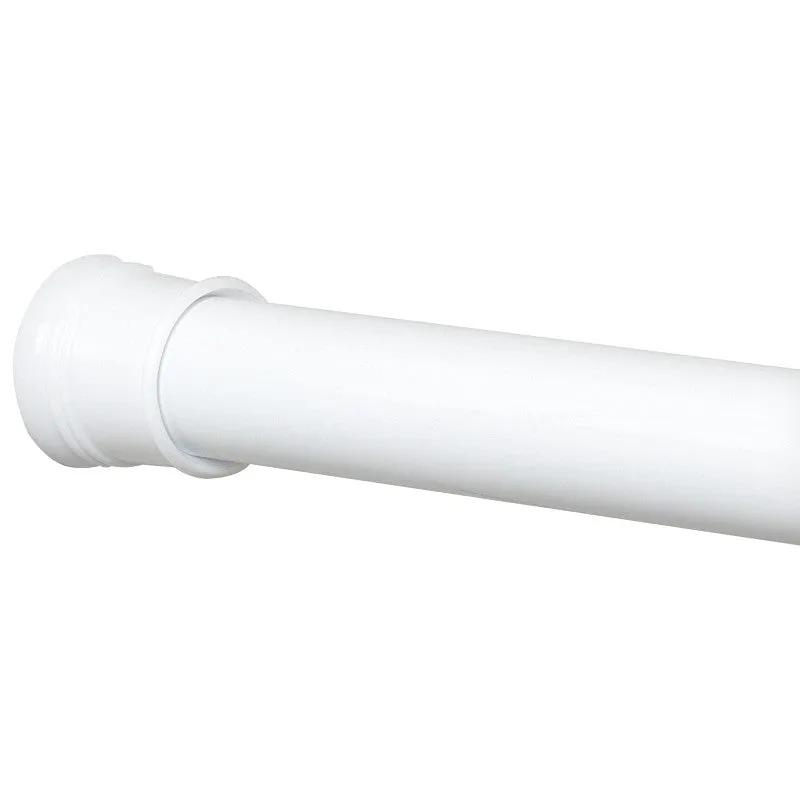 Zenna Home TwistTight Series 506W/505RB Shower Rod, 72 in L Adjustable, 1-1/4 in Dia Rod, Steel, Bronze