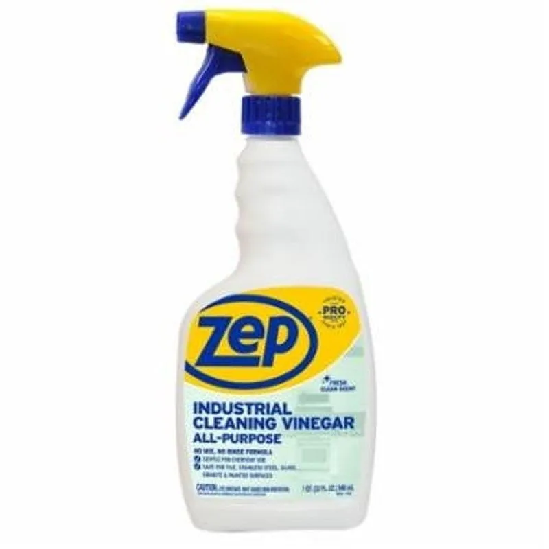 Zep R48432 All-Purpose Cleaner, 32 oz Bottle, Liquid, Vinegar, Colorless (Pack of 4)