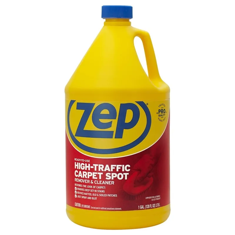Zep ZUHTC128 Carpet Cleaner, 1 gal Bottle, Liquid, Pleasant, Clear