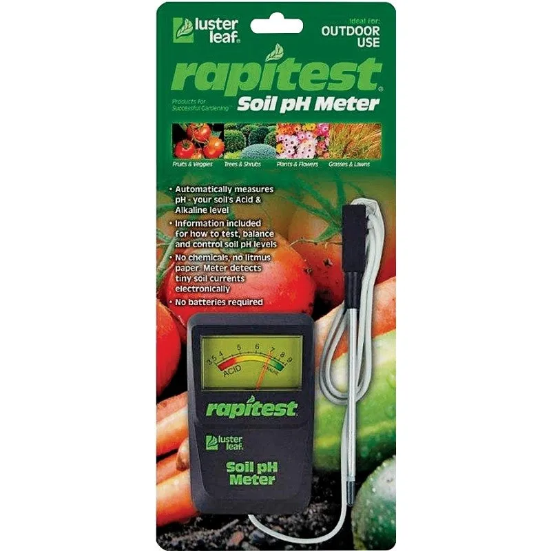 luster leaf 1840 Soil pH Tester, 3.5 to 9