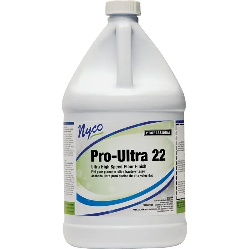 nyco NL175-G4 Floor Finish, 128 oz, Liquid, Acrylic Polymer, White (Pack of 4)