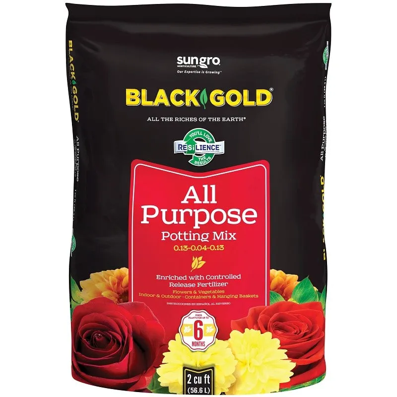 sun gro 1410102 2.0 CFL P Series Potting Mix, 40 Bag, 2 cu-ft Coverage Area, Brown/Earthy